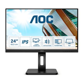 Monitor Aoc Q24p2q 23,8" Quad Hd Led