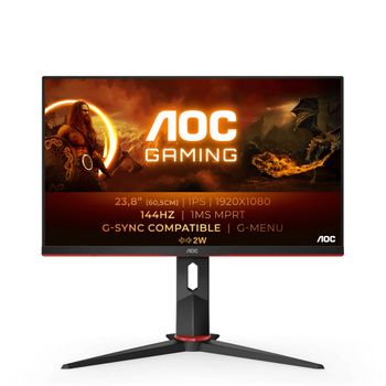 Monitor Aoc 24g2ae/bk 23,8" Fhd Led