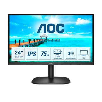 Aoc - B2 24b2xda Led Display 60,5 Cm (23.8") 1920 X 1080 Pixeles Full Hd Negro