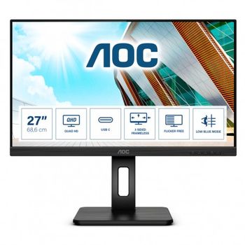 Aoc - P2 Q27p2ca Pantalla Para Pc 68,6 Cm (27") 2560 X 1440 Pixeles 2k Ultra Hd Led Negro