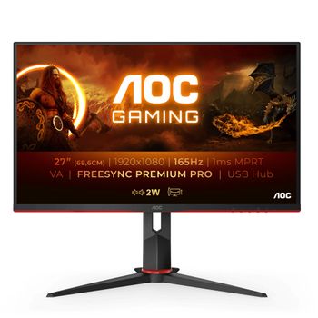 Monitor Aoc 27g2su/bk 27" Fhd Led