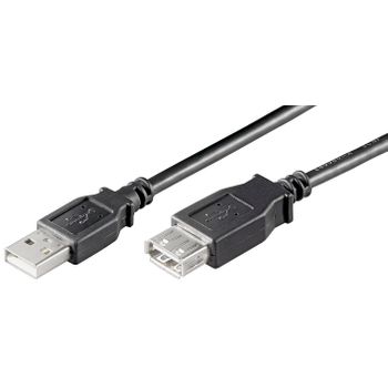 Cable Usb 2.0 A Macho A Hembra Prolongador  5m