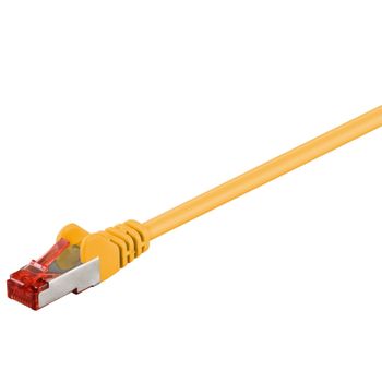 Cable De Red - Latiguillo Rj45 Ftp Categoría 6 De 0,25m Cobre Lszh Color Amarillo 93210