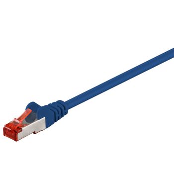 Cable De Red - Latiguillo Rj45 Ftp Categoría 6 De 0,25m Cobre Lszh Color Azul 93211