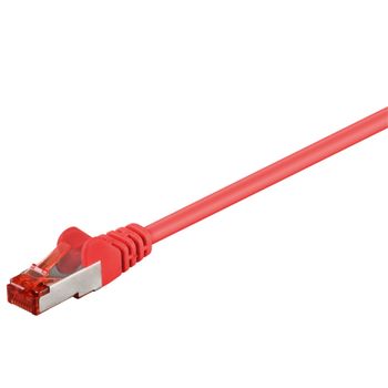 Cable De Red - Latiguillo Rj45 Ftp Categoría 6 De 0,25m Cobre Lszh Color Rojo 93214