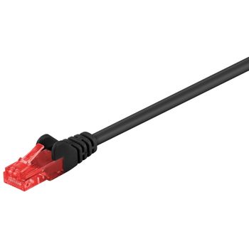 Cable De Red Rj45 Utp Categría 6 0,25m Color Negro 95255 Goobay