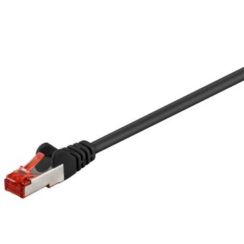 Cable De Red Rj45 Ftp Cat 6 2 Metros Negro 95498