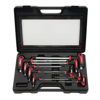 Ks Ergo Torque Plus T-manejar Llave Allen Extremo De Bola 9pcs Ks Tools