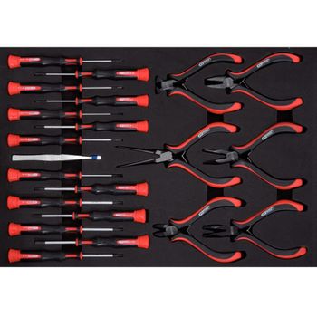 Ks Esd Precision Juego De Destornillador Alicate Y Pinza 21 Piezas Ks Tools