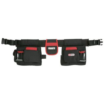 Cinturón De Herramientas Profesional Negro Y Rojo Ks Tools