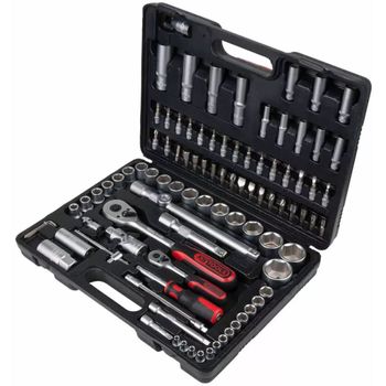 Set De Carraca Y Llaves De Vaso Classic 96 Piezas 17.0796 Ks Tools