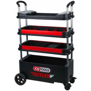 Butler Carrito De Herramientas 77x39,5x76-111,1 Cm 895.0000 Ks Tools