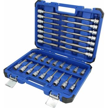 Set Puntas De Destornillador Ribe 32 Pzs Acero 1/2" Brilliant Tools