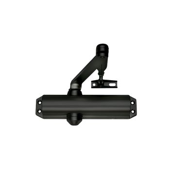 Cierrapuertas Tesa Dc120 Fuerza 2-4 Brazo Normal Color Negro