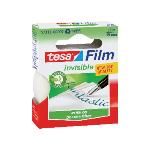 Tesa Cinta Adhesiva  Invisible 19mmx33m Uso Universal Fotocopiable Y Rotulable  81003...