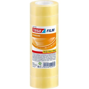 Pack 8 Rollos Tesafilm Standard 33mx19mm Tesa