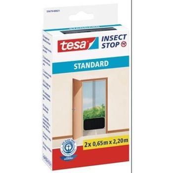 Malla Mosquitera Puerta 2x0,65x2,20 Antracita 55679-21