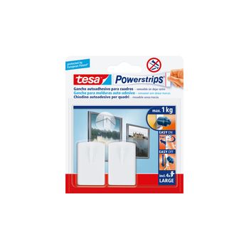 Colgador Powerstrips Cuadros De Tesa