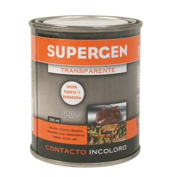 Pegamento Contacto 250 Ml Supergen