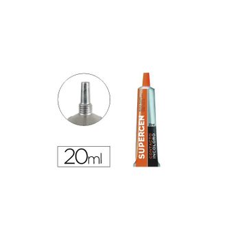 Pegamento Supergen Contacto Incoloro 20 Ml Unidad 24 Unidades