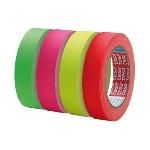 Tesa Cinta Adhesiva De Tejido Verde Fluorescente. 25mx25mm. 04671-00056-10