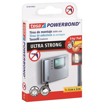 Tiras De Montaje Doble Cara Powerbond 6x2cm