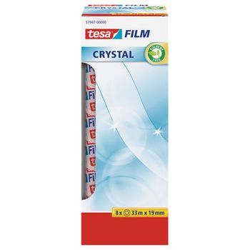 Tesa 8 Cintas Tesafilm® Crystal 33mx19mm 57947-00000-00