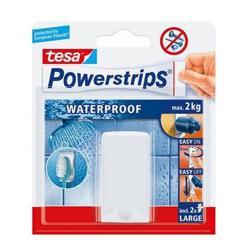 Colgador Powerstrips Waterproof Rectangular Tesa