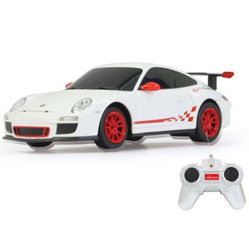 Superdeportivo Teledirigido Porsche Gt3 Rs Blanco 1:24 Jamara