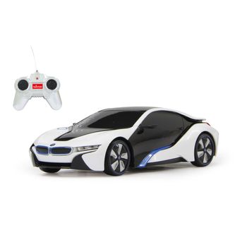 Superdeportivo Teledirigido Bmw I8 Blanco 2,4 Ghz 1:24 Jamara