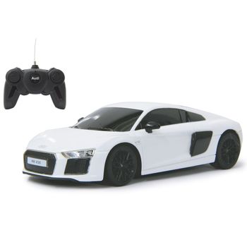 Coche Superdeportivo Teledirigido Audi R8 2015 Blanco 1:24 Jamara