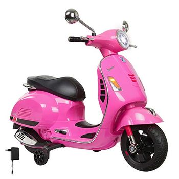 Scooter Vespa Rosa 12v