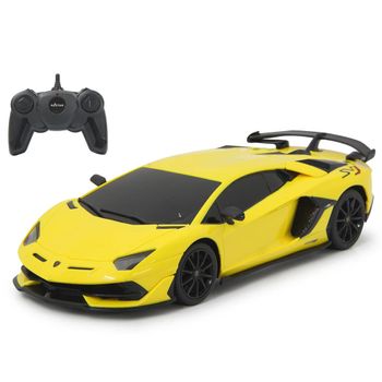 Deportivo Teledirigido Lamborghini Aventador Svj Amarillo 1:24 Jamara