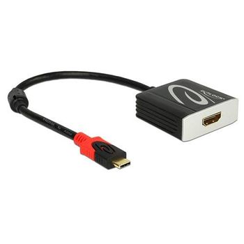 Adaptador/cable Delock Usb Tipo-c - Hdmi A/h 30hz 0,20m Negr