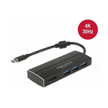 Adaptador Usb C A Hdmi Delock 63931 4k Negro