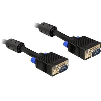 Delock Cable Vga D-sub15 M/m 1.0m Negro