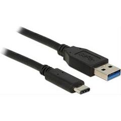 Cable Delock Usb3.1, Gen 2 Type A  Usb Type C 1m