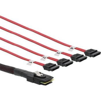 Cable Mini-sas Sff8087 A 4x Sata Crossover Ocf. 0.75m.
