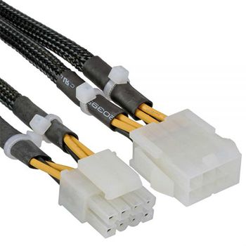 Inline 26630a. Cable Alargador Alimentación Cpu Eps 8 Pines 30cm.