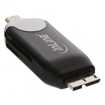 Inline 66779b. Lector De Tarjetas Sd/microsd. Usb-micro-usb Otg