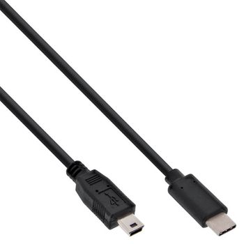 Inline 35752. Cable Usb 2.0 Tipo C Macho-mini-b (5-pin) Macho. 2m. Negro.
