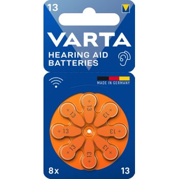 Varta 4043752393705 Pila Doméstica Batería De Un Solo Uso 13 Zinc-aire