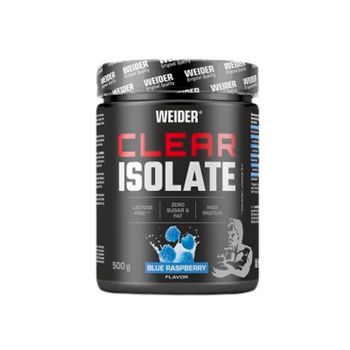 Weider - Clear Isolate 500 G - Proteína Con Aminoácidos Esenciales -  Sabor: Mora Azul