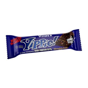 Weider - Yippie! Bar 1 Barrita X 45 Gr - Bajo En Carbohidratos -  Sabor: Chocolate Lava