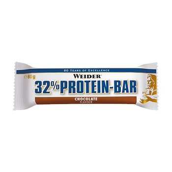 Weider - Weider 32% Protein Bar 1 Barrita X 60 Gr - Barrita Proteica -  Sabor: Chocolate