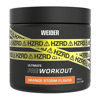 Hzrd Ultimate Pre-workout - Orange Storm, 260g. Weider