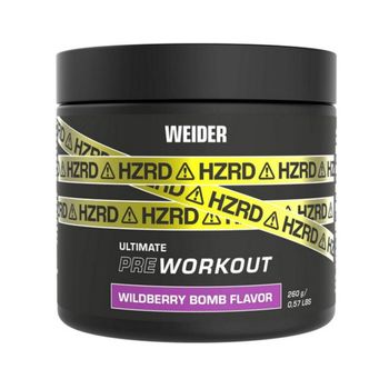 Hzrd Ultimate Pre-workout - Wildberry Bomb, 260g. Weider