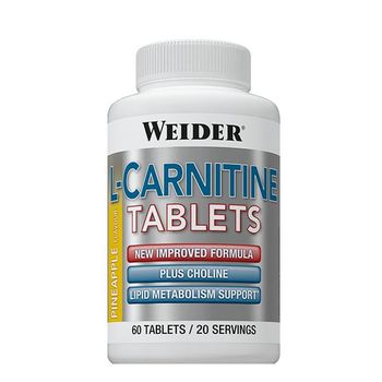 L-carnitine Masticable Piña 60 Comp Weider