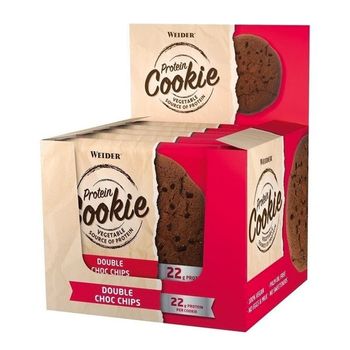 Weider - Protein Cookies  12 Cookies X 90 Gr - Galleta De Proteina -  Sabor: Doble Chocola