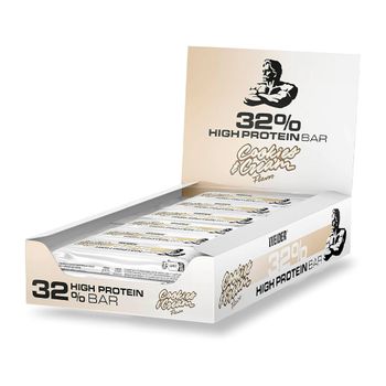 Weider - High Protein Bar 32% - 12 X 60 G - Barrita Proteica -  Sabor: Cookies And Cream